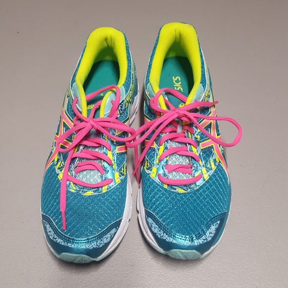 asics shoes colorful